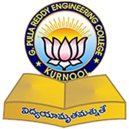 G Pulla Reddy Engineering College Logo