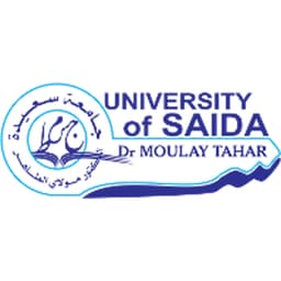 Taher Moulay University of Saida Logo