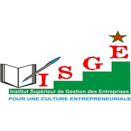 Higher Institute of Business Management ISGE Logo