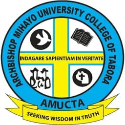 Archbishop Mihayo University College of Tabora Logo