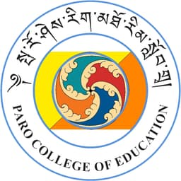 Royal University of Bhutan Paro College of Education Logo