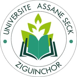 Assane SECK University of Ziguinchor Logo
