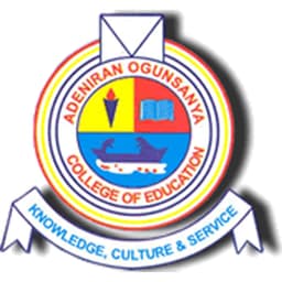 Adeniran Ogunsanya College of Education Logo