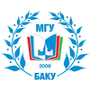 Moscow State University MV Lomonosov Baku Branch Logo