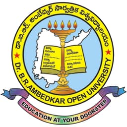 Dr Bhim Rao Ambedkar Open University Logo